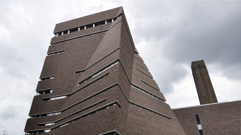 Tate Modern Gallery v Londýně. 