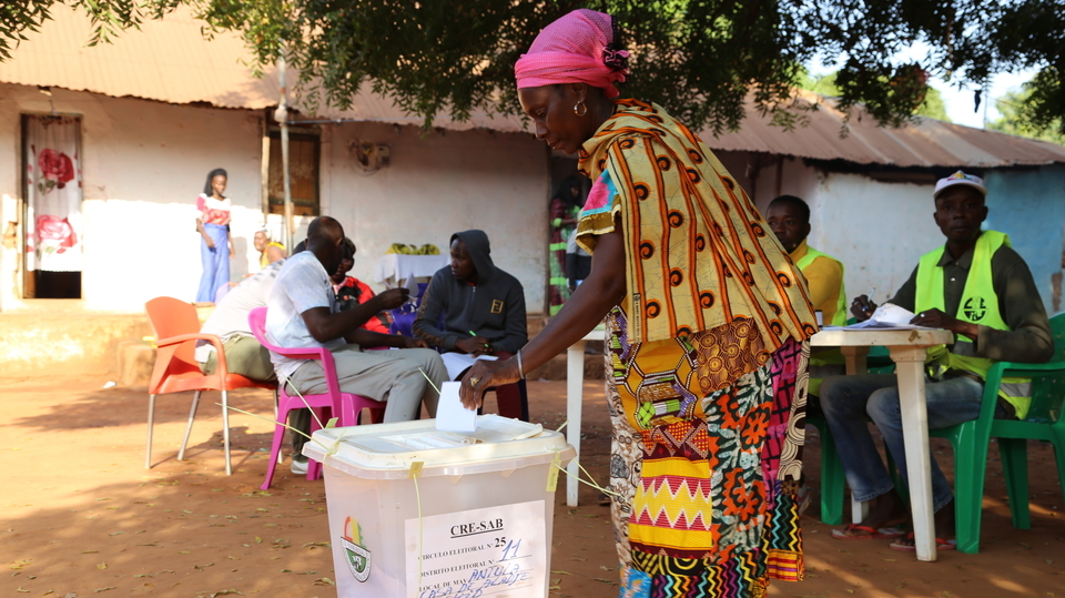 Volby v západoafrickém státě Guinea-Bissau.