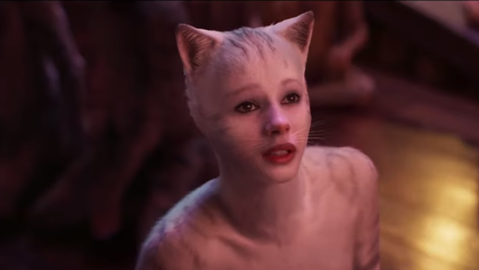 Snímek z filmu Cats.