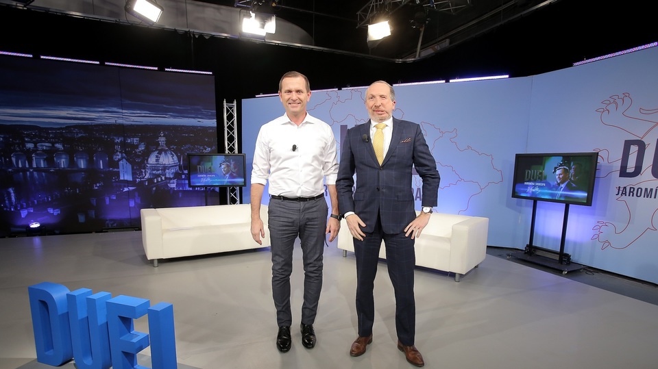 Duel Jaromíra Soukupa se zakladatelem hnutí Trikolóra.