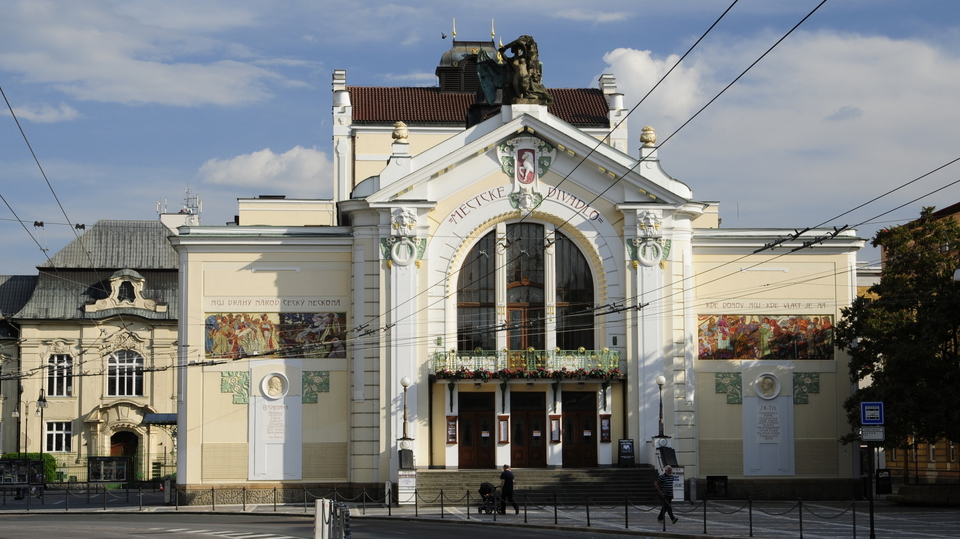 Východočeské divadlo v Pardubicích.