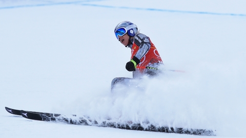 Česká lyžařka Ester Ledecká.