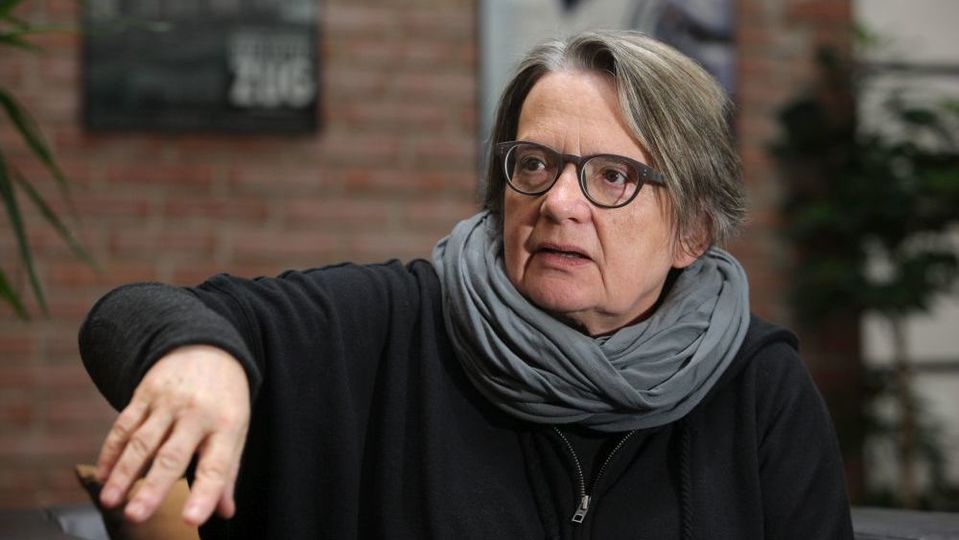 Režisérka Agnieszka Hollandová.