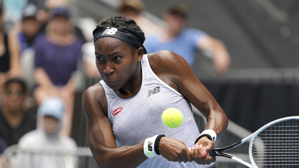 Americká tenistka Cori Gauffová.