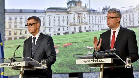 Andrej Babiš a Karel Havlíček.