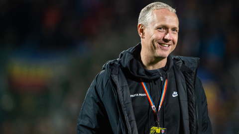 Kouč Sparty Václav Jílek.