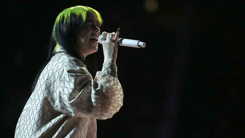 Vítězka Grammy Billie Eilish.