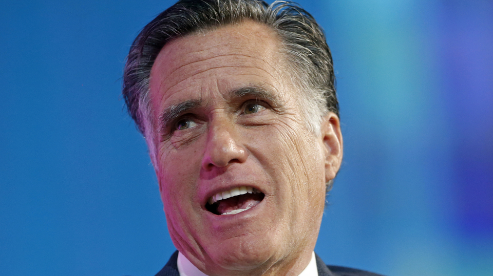 Americký republikánský senátor Mitt Romney.