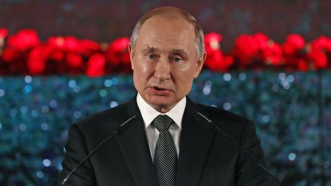 Ruský prezident Vladimir Putin.