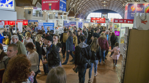 Snímek z veletrhu Svět knihy.