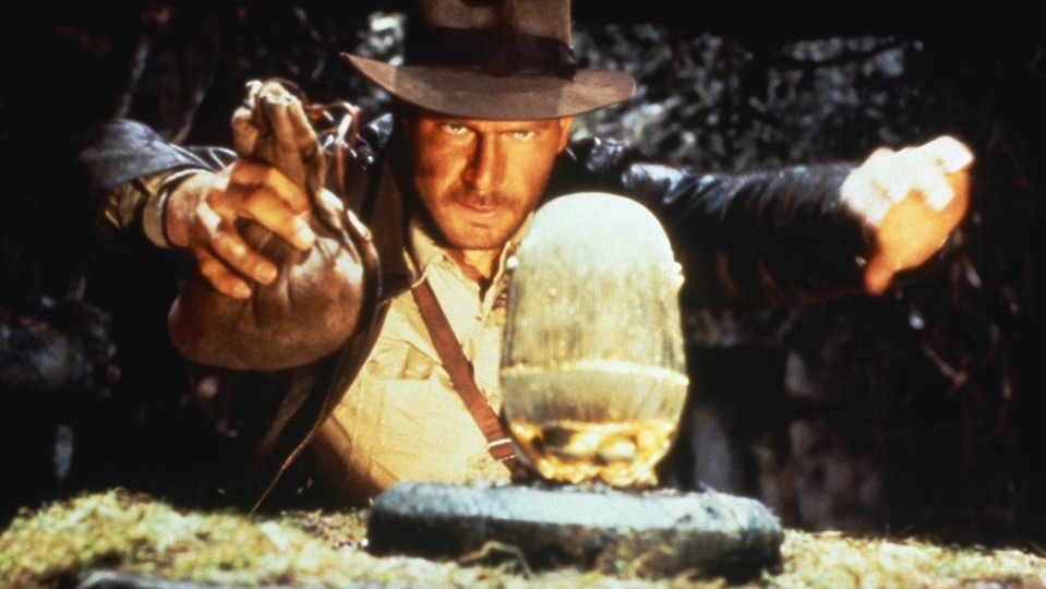 Indiana Jones (Harrison Ford).