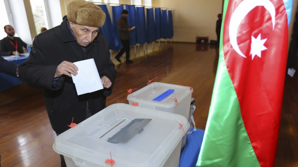 Volič v Ázerbájdžánu.