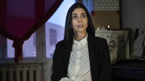 Členka kapely Naděžda Tolokonnikovová.