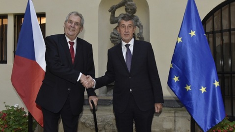 Miloš Zeman a Andrej Babiš.