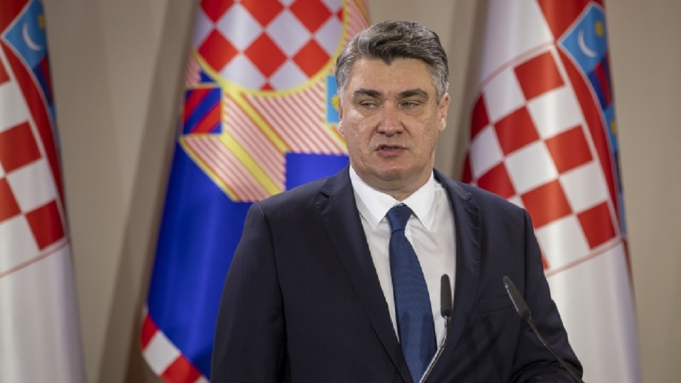 Nový chorvatský prezident Zoran Milanović.