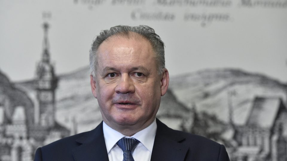 Slovenský prezident Andrej Kiska.