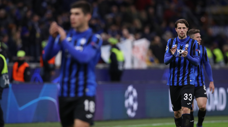 Fotbalisté Atalanty. 