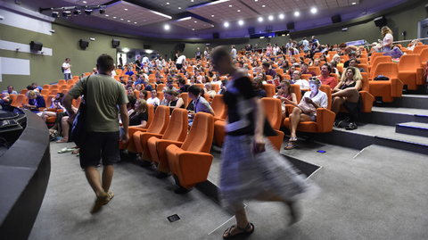 Sál kina Hvězda v Uherském Hradišti.