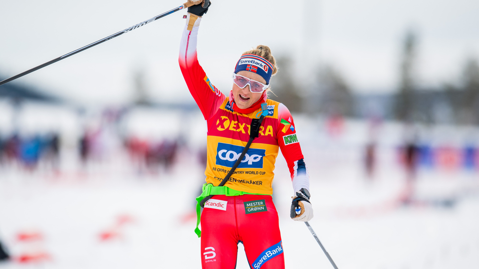 Norská lyžařka Therese Johaugová.
