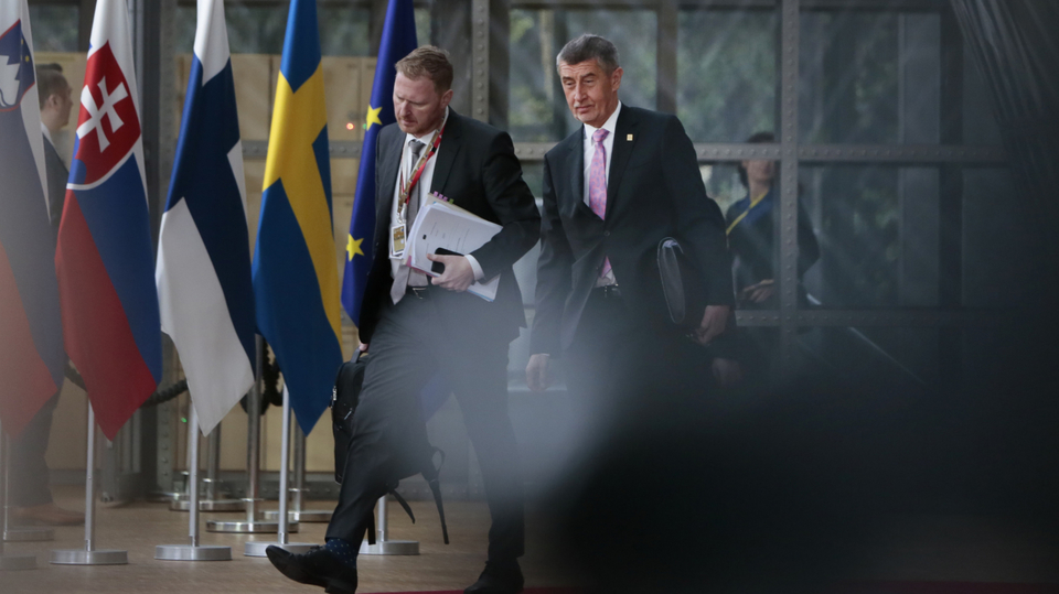 Andrej Babič na summitu o rozpočtu EU.