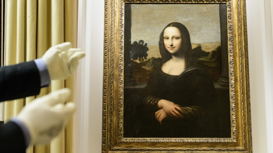 Da Vinciho Mona Lisa.