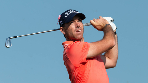 Italský golfista Lorenzo Gagli. 