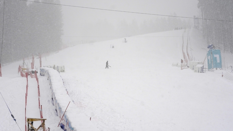 Zasněžený svah v rakouském Hinterstoderu.