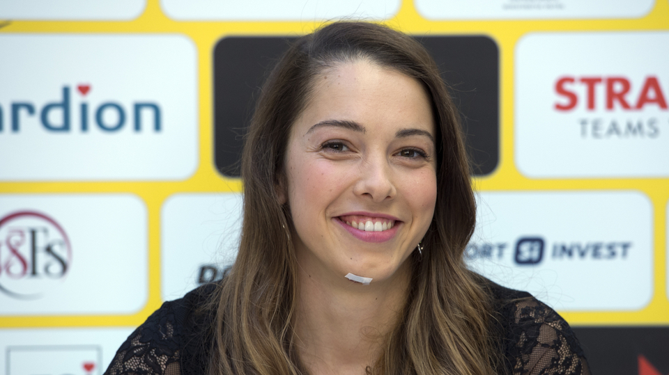 Skeletonistka Anna Fernstädtová.