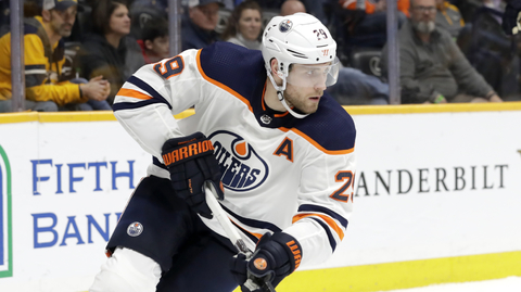 Hokejista Leon Draisaitl (Edmonton Oilers).