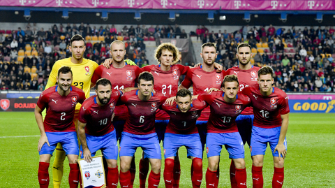 Česká fotbalová reprezentace.