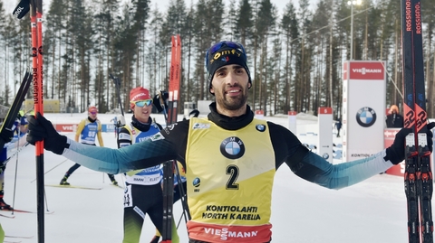 Martin Fourcade po posledním závodě kariéry.