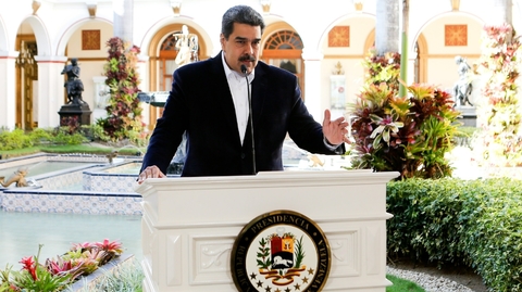 Venezuelský prezident Nicolás Maduro.
