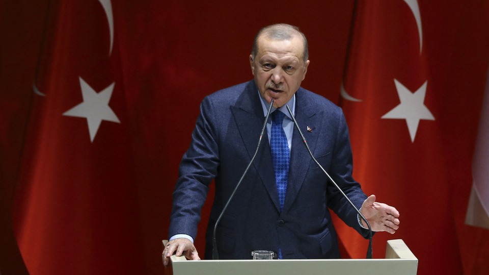 Turecký prezident Erdogan.