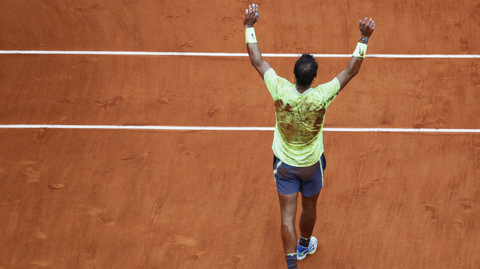 Několikanásobný šampion Roland Garros Rafael Nadal.