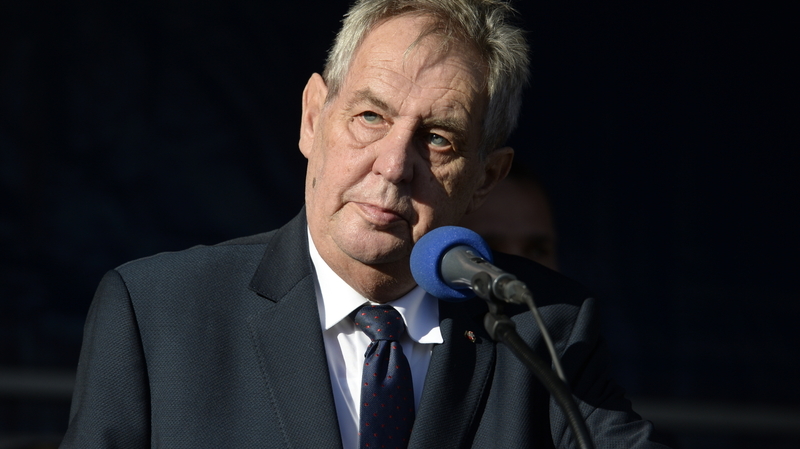 Prezident Miloš Zeman.