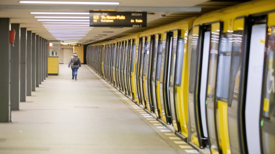 Berlínské metro.