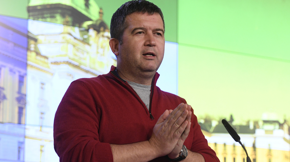 Ministr vnitra Jan Hamáček (ČSSD).