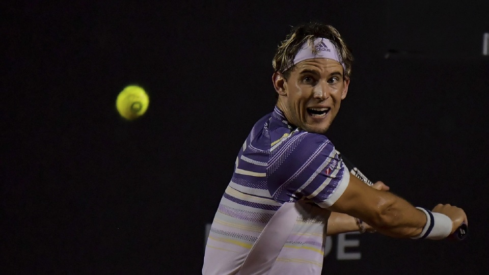 Rakouský tenista Dominic Thiem. 