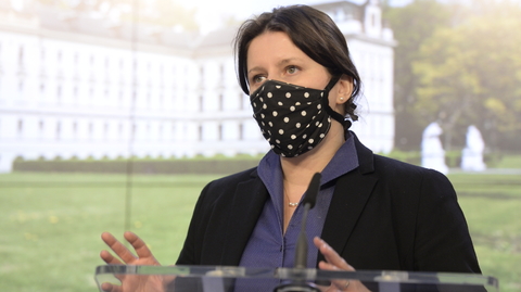 Ministryně práce a sociálních věcí Jana Maláčová (ČSSD).