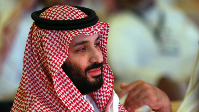 Korunní princ Saúdské Arábie Mohamed bin Salmán.