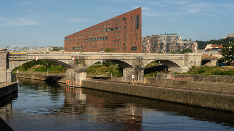 Negrelliho viadukt v Praze.
