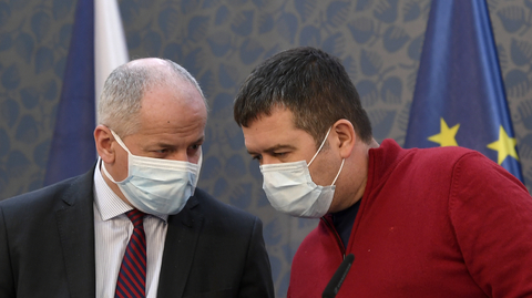 Roman Prymula a Jan Hamáček.