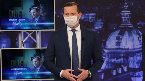 Duel Jaromíra Soukupa s ministrem Lubomírem Metnarem.