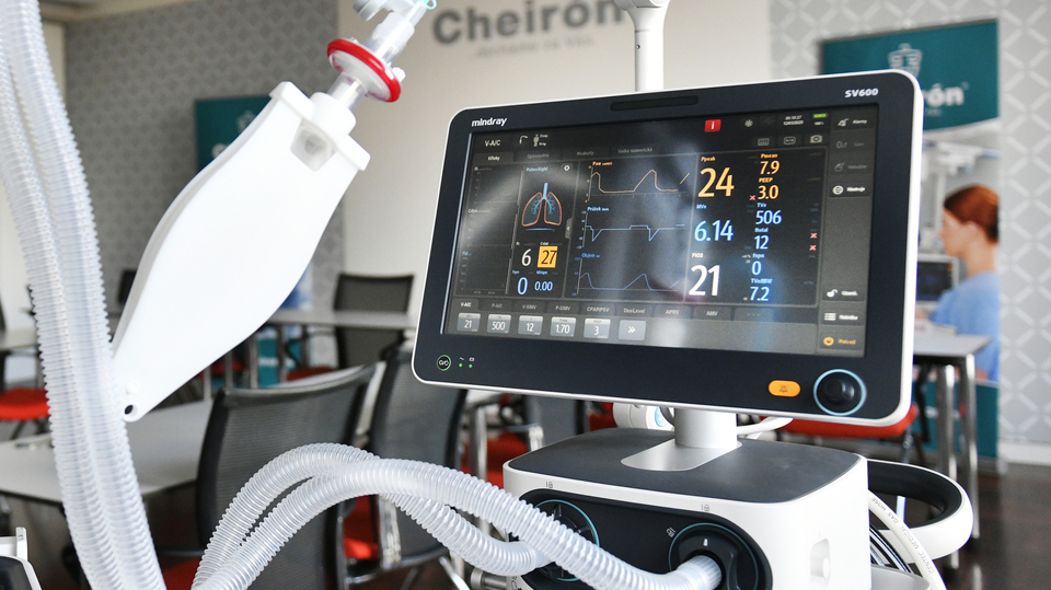 Plicní ventilátor (ilustrační foto).