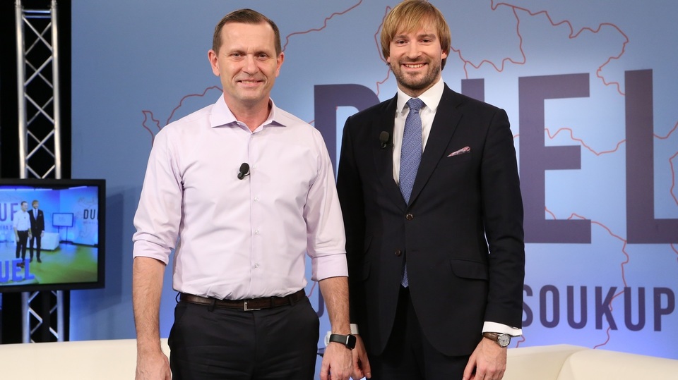 Duel Jaromíra Soukupa s ministrem zdravotnictví.