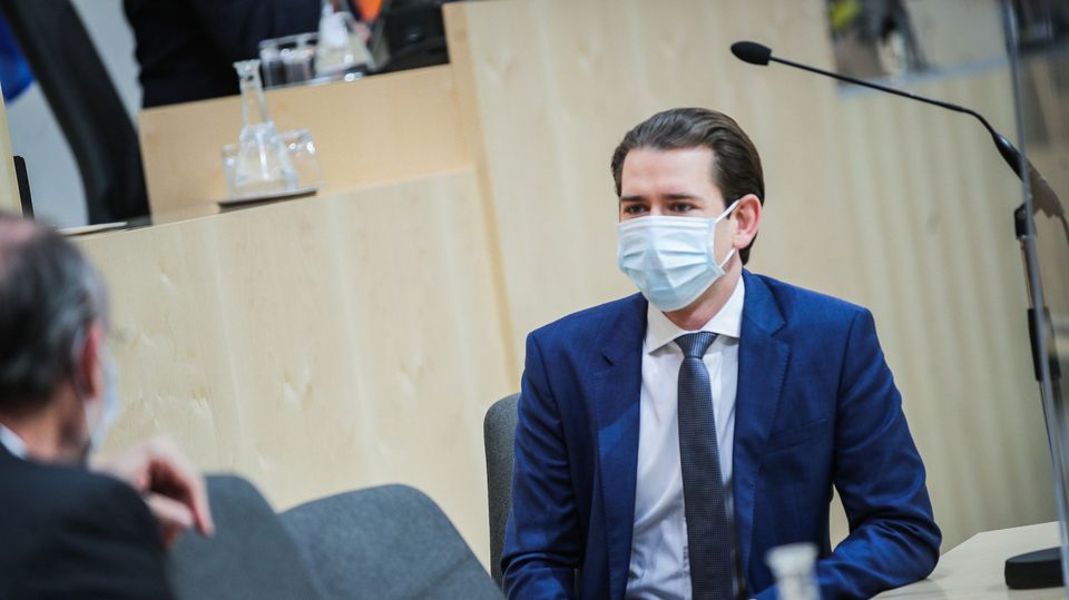 Kancléř Sebastian Kurz.