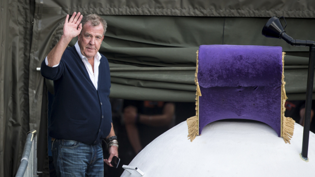Moderátor Top Gearu Jeremy Clarkson.