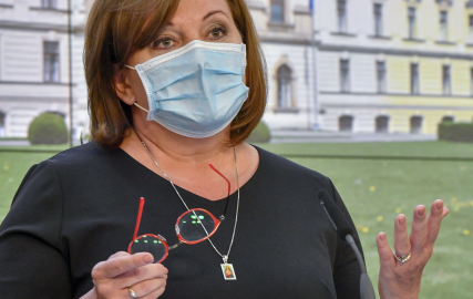 Ministryně financí Alena Schillerová.