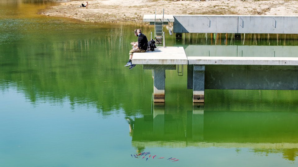 Senecký rybník hlásí málo vody.
