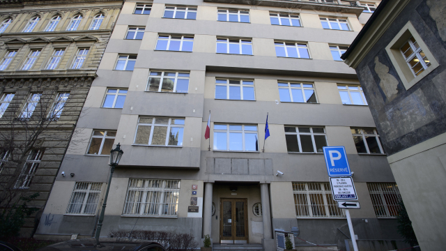 Budova Ministerstva vnitra ČR.